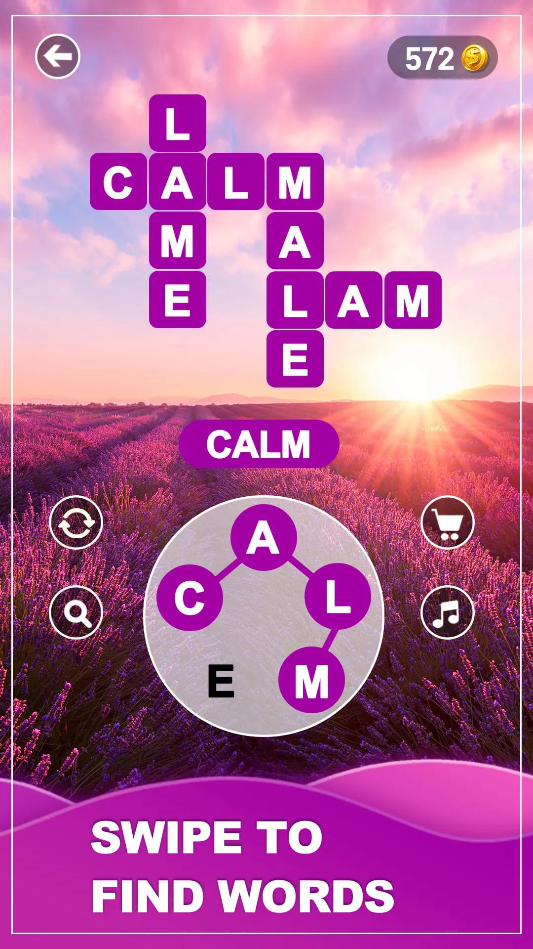 Word Calm - Scape puzzle game