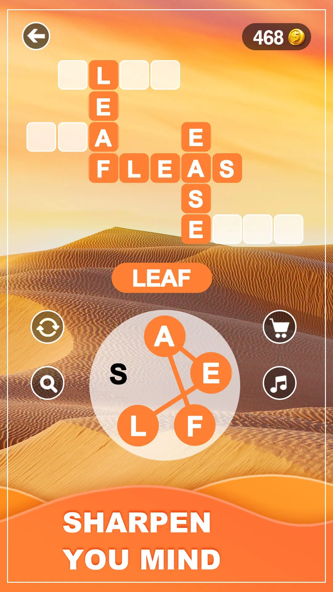 Word Calm - Scape puzzle game