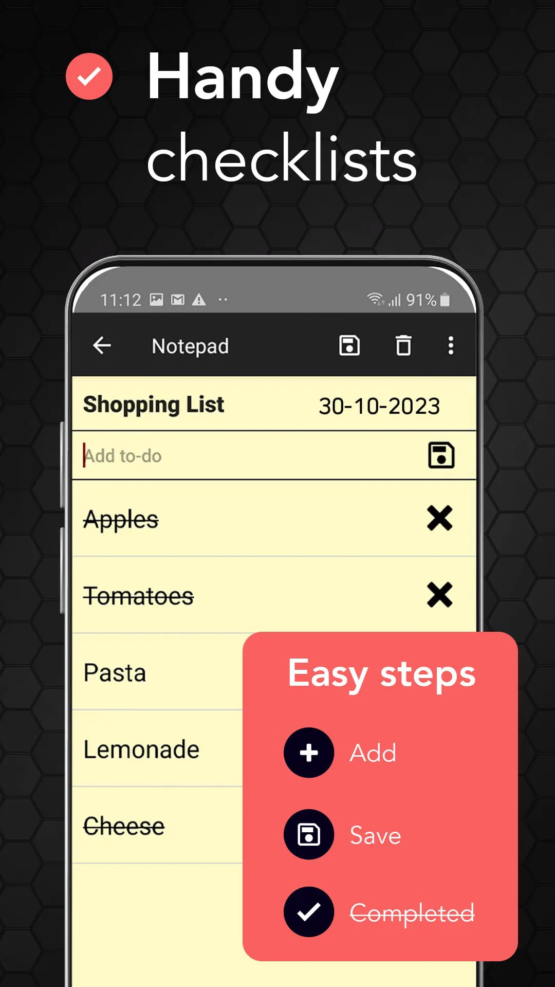 Notepad – Notes and To Do List