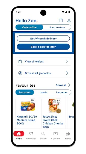 Tesco Grocery & Clubcard