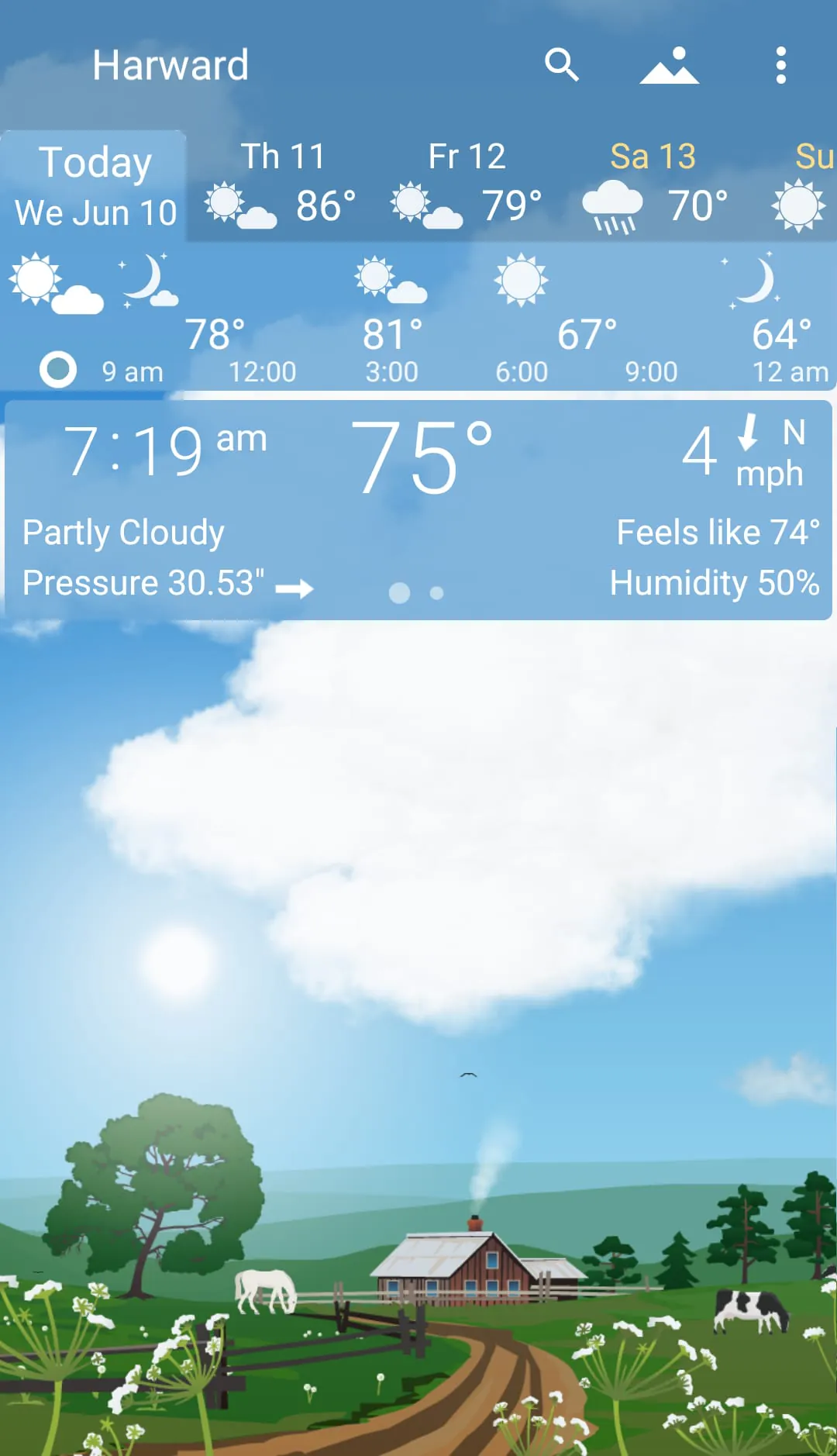 YoWindow Weather and wallpaper