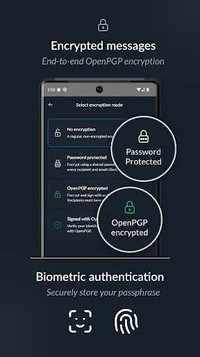 Mailfence secure private email
