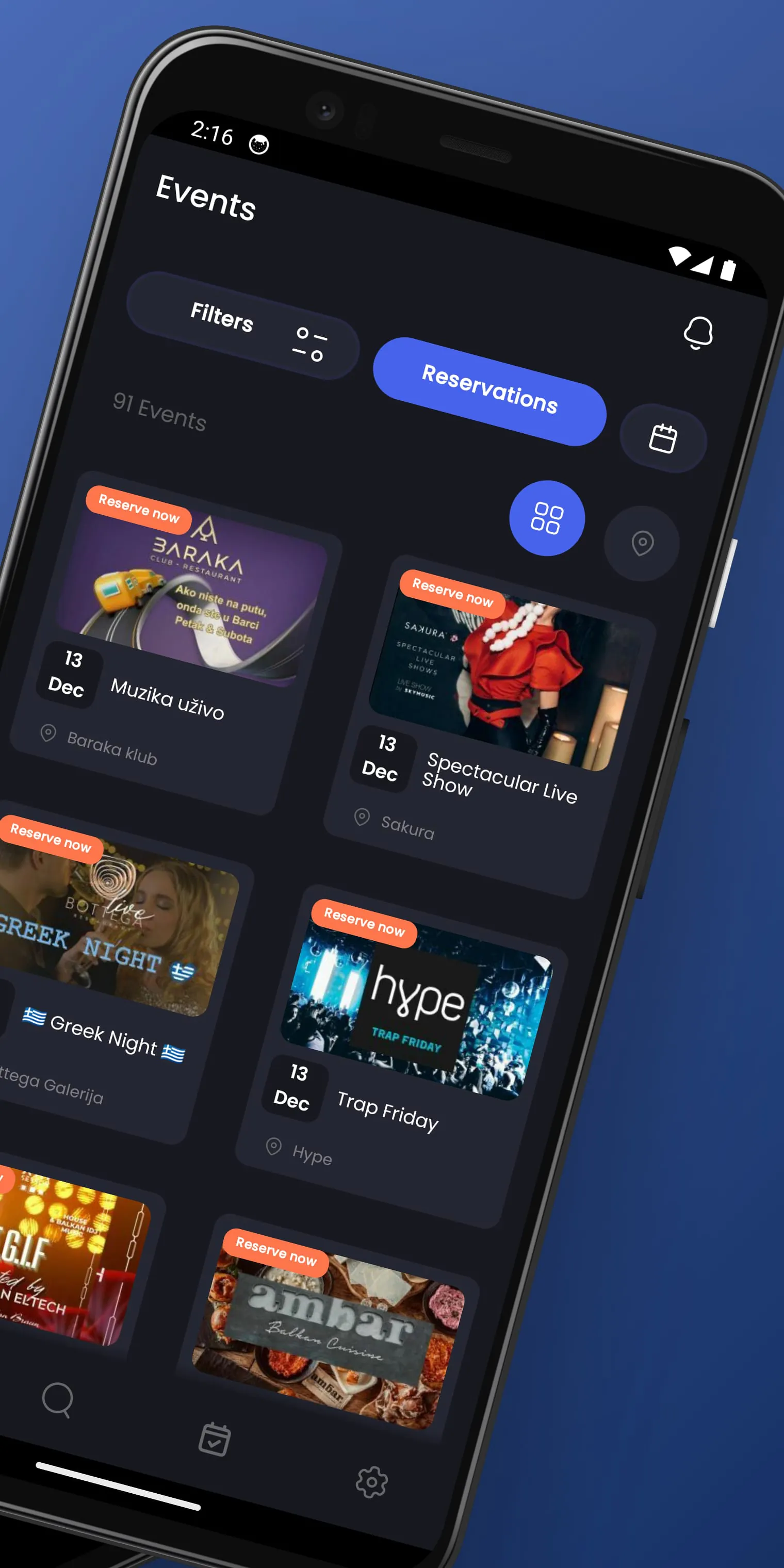 GoOut: Events in Belgrade