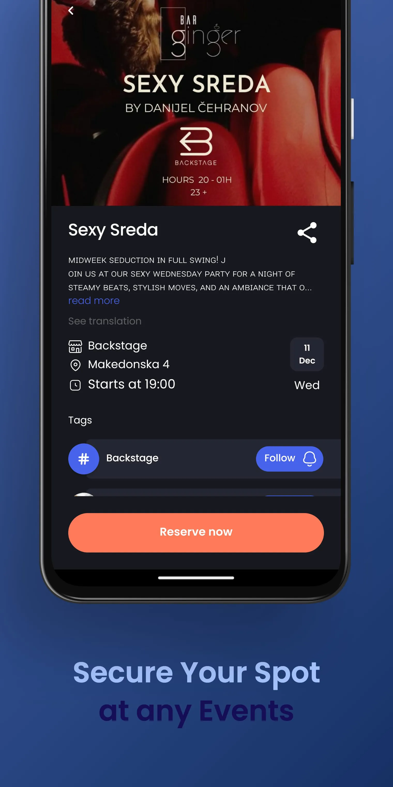 GoOut: Events in Belgrade