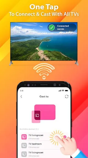 Smart TV Cast: Screen Share