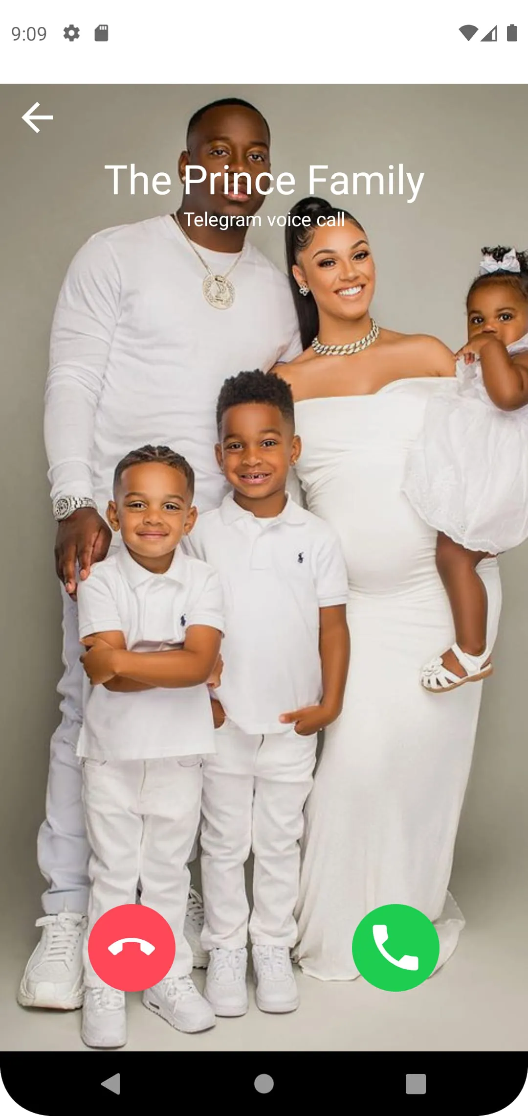 The Prince Family Fake Call