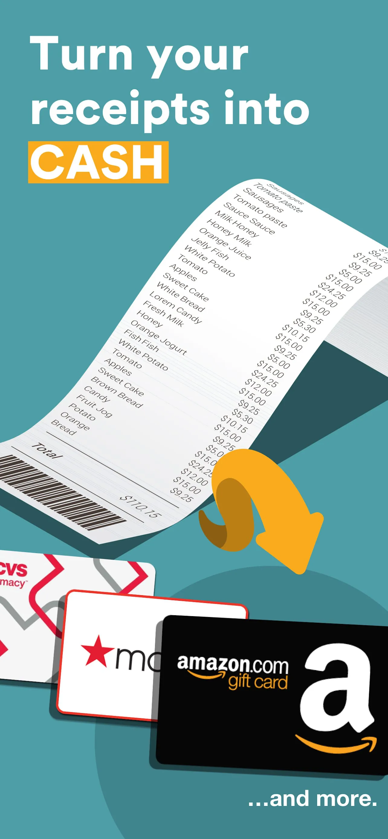 ReceiptJar - Turn your receipt