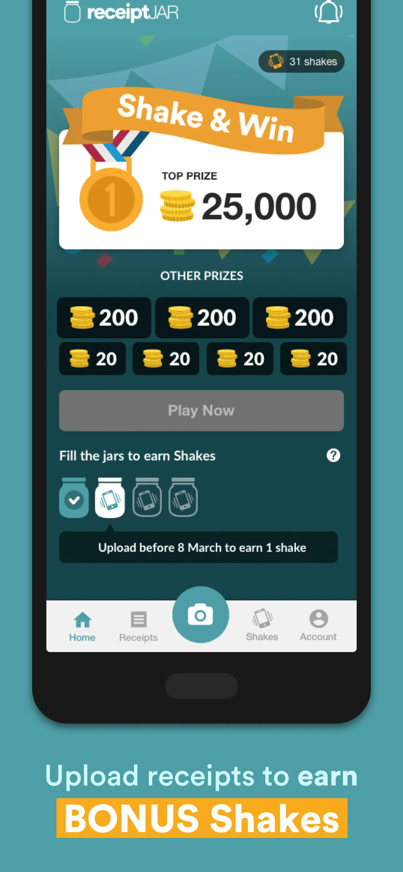 ReceiptJar - Turn your receipt