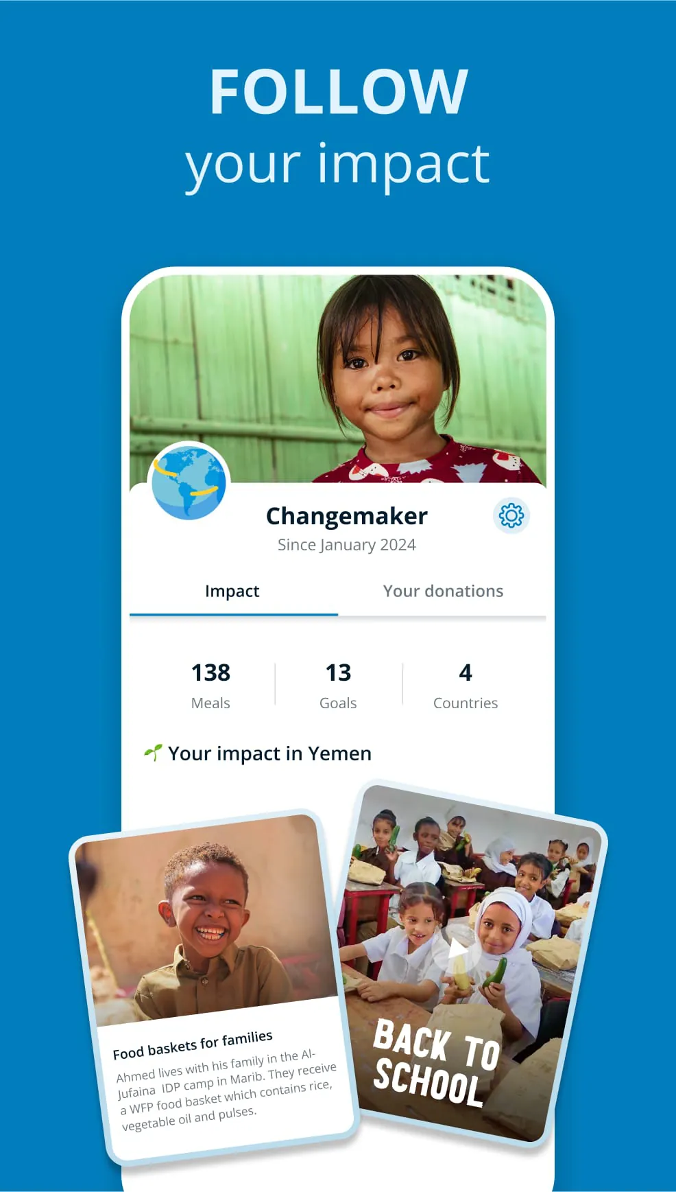 ShareTheMeal: Charity Donat‪e