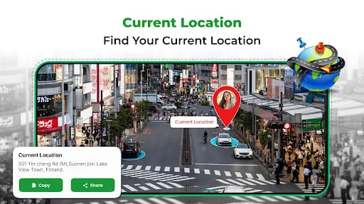 GPS Satellite View Navigation