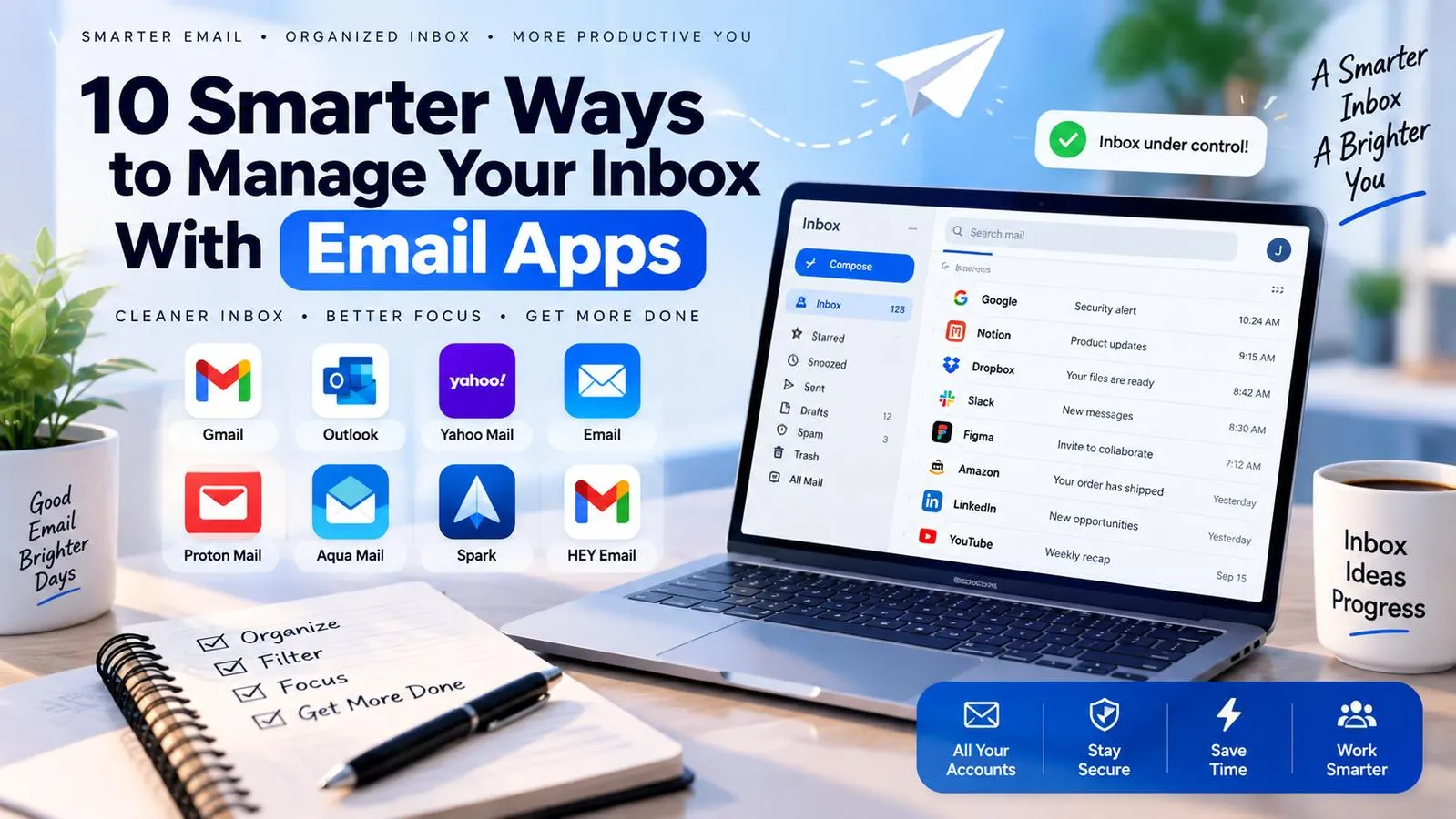 10 Smarter Ways to Manage Your Inbox With Email Apps