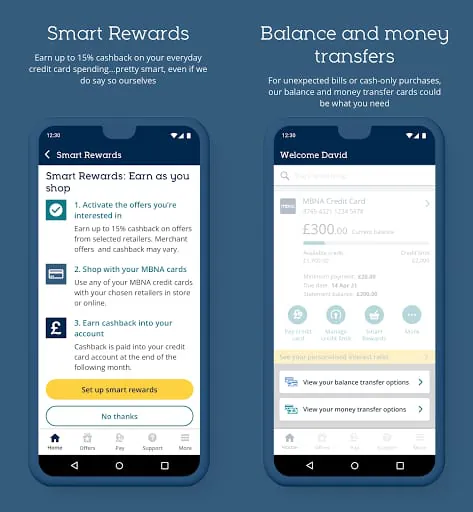 MBNA Mobile App