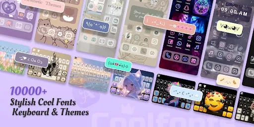 Cool Fonts - Keyboard & Themes
