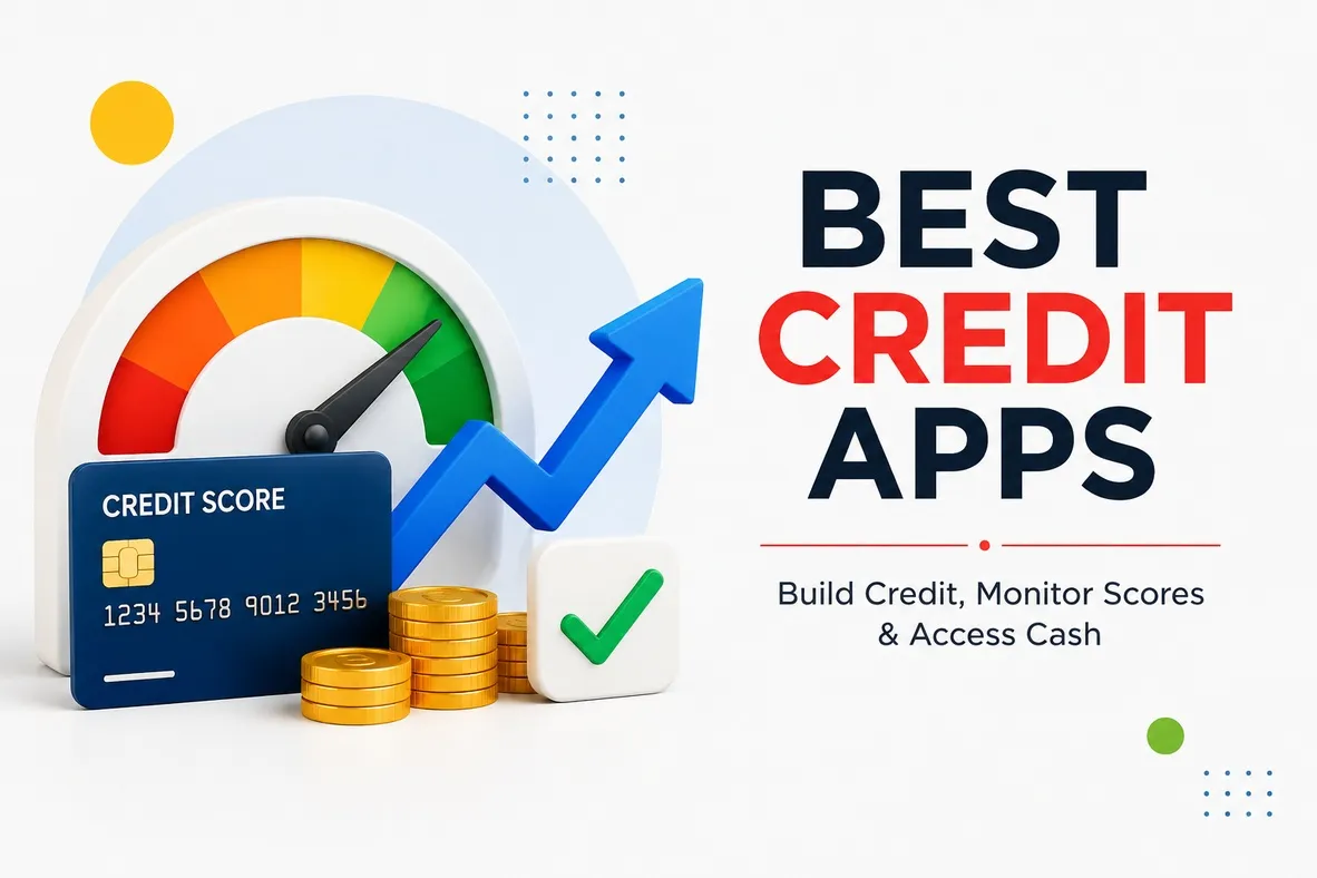 Best Credit Apps in 2026: Build Credit, Monitor Scores & Access Cash