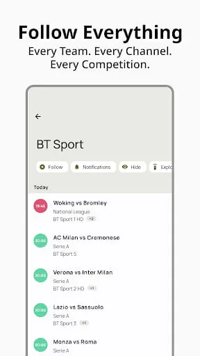 Live Football On TV Guide