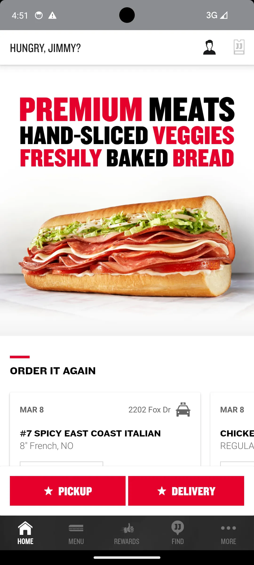 Jimmy John's Sandwiches