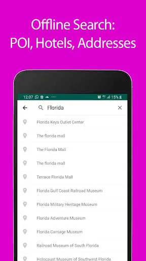 Florida Offline Map and Travel