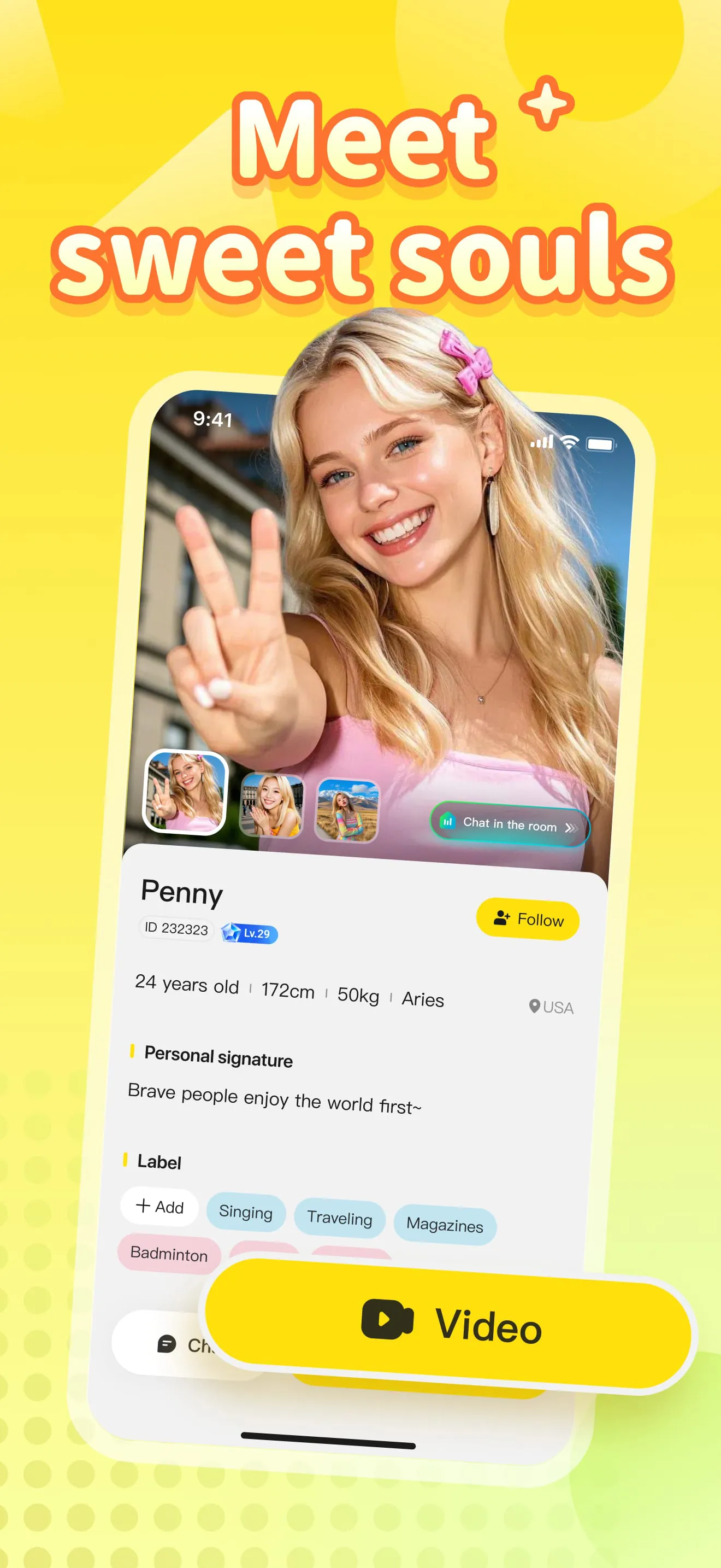 AHA - Meeting friends