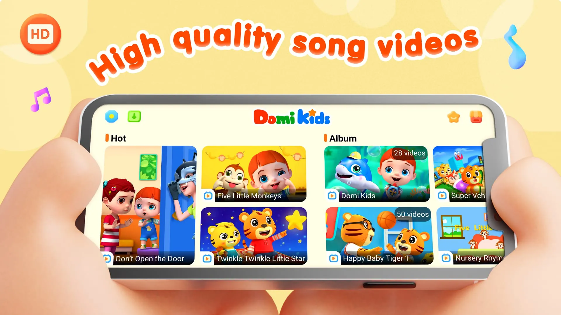 Domi Kids-Baby Songs & Videos