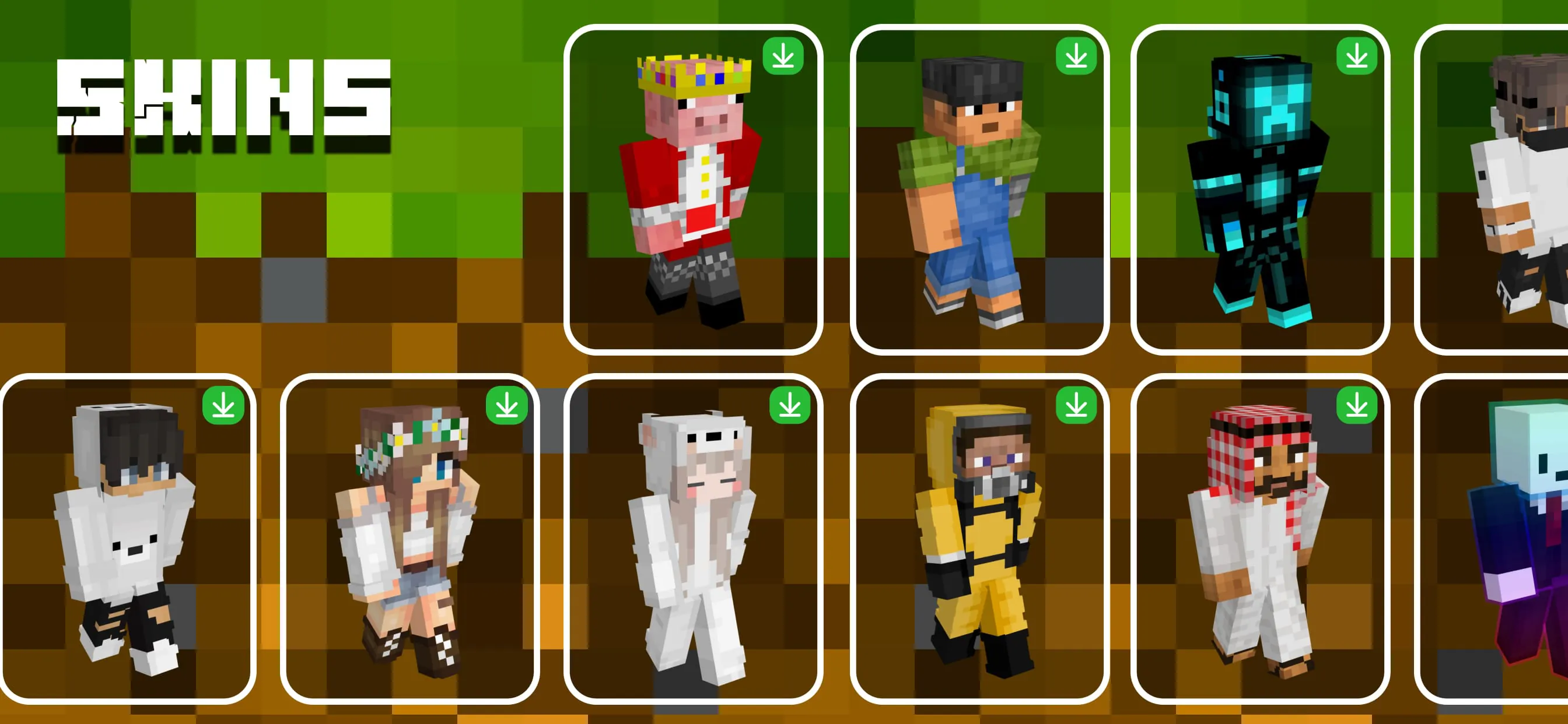 Mods & Skins for Minecraft PE