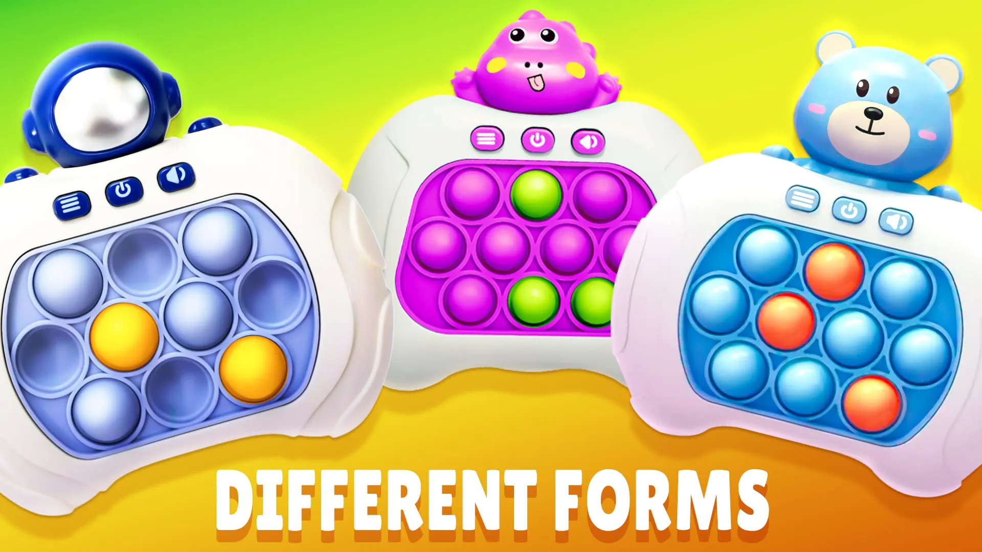 Pop It Antistress Fidget Games