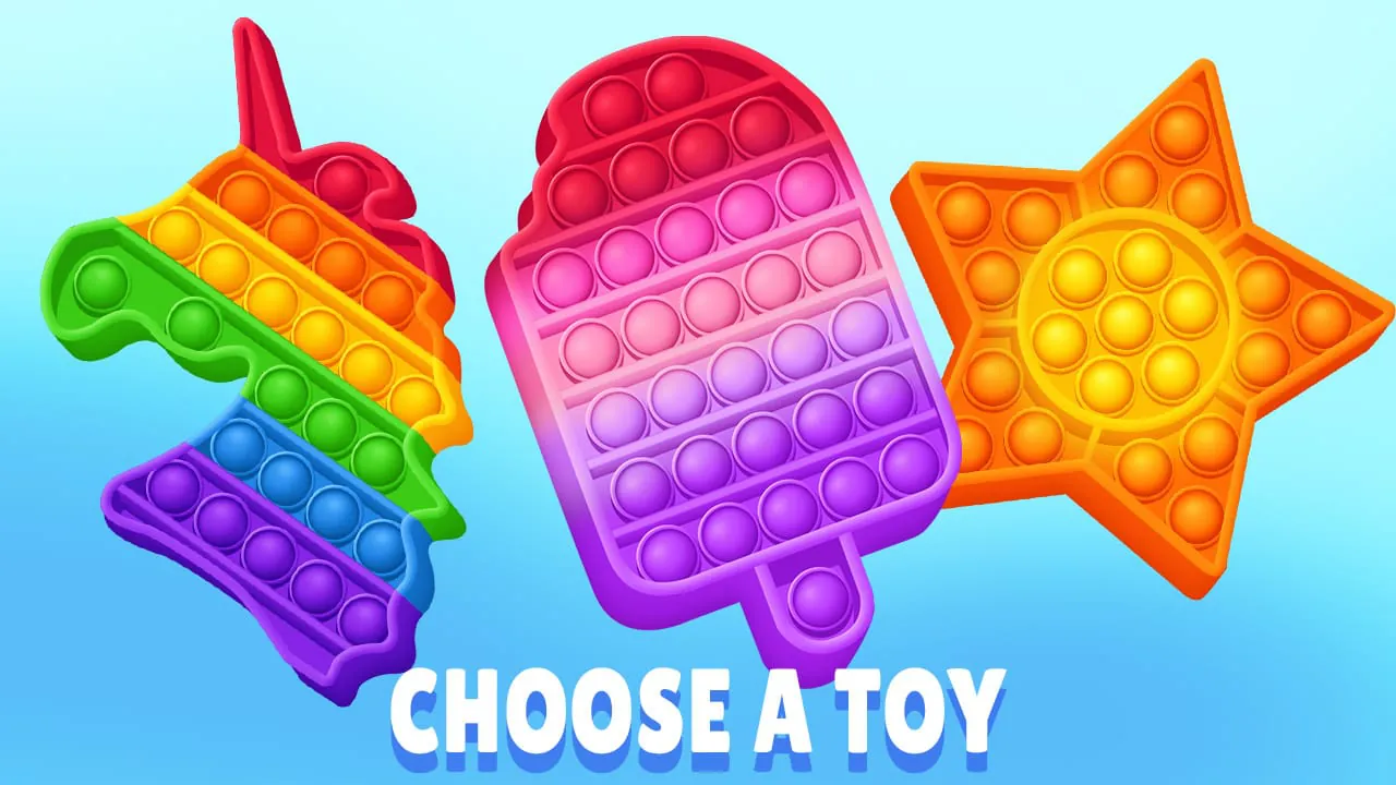 Pop It Antistress Fidget Games