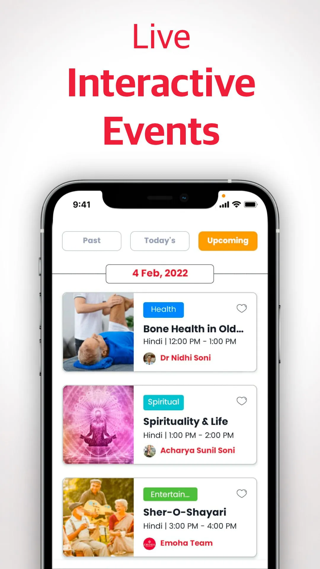 Emoha - Support for Seniors