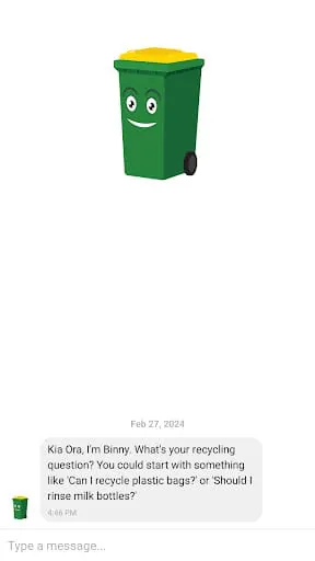 Binny Auckland Recycling Buddy