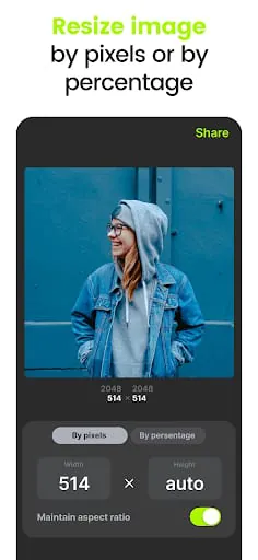 Croc Photo - Resize & No crop