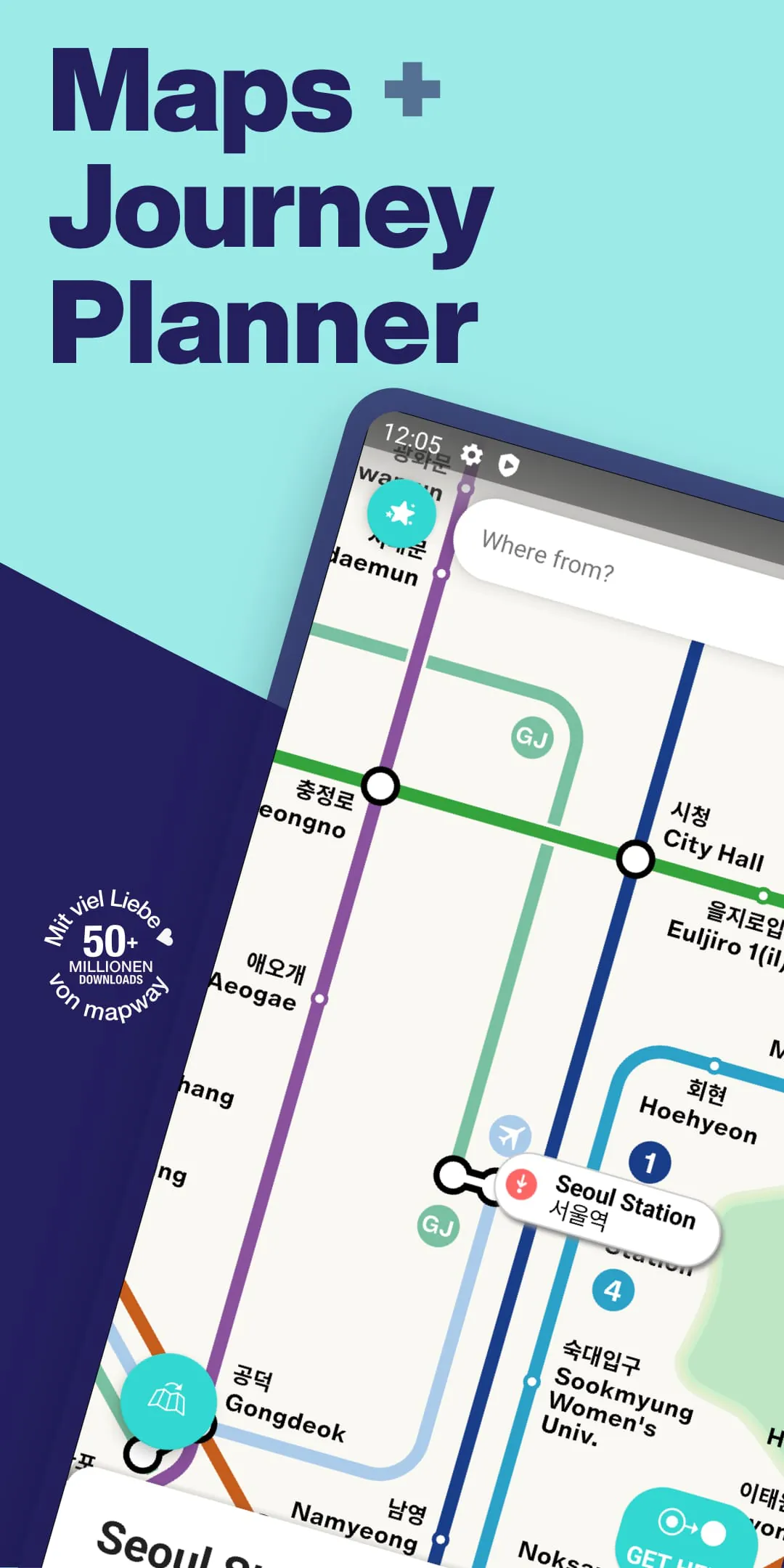 Seoul Metro Subway Map