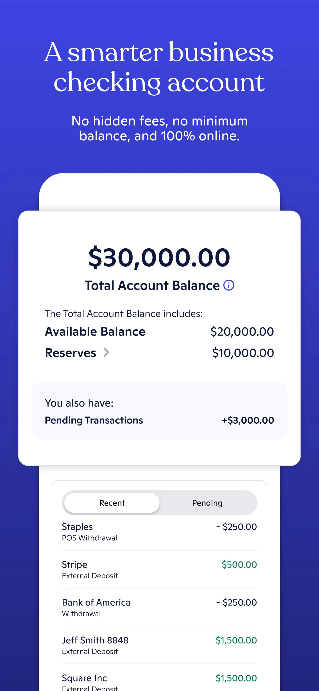 Novo - Small Business Checking