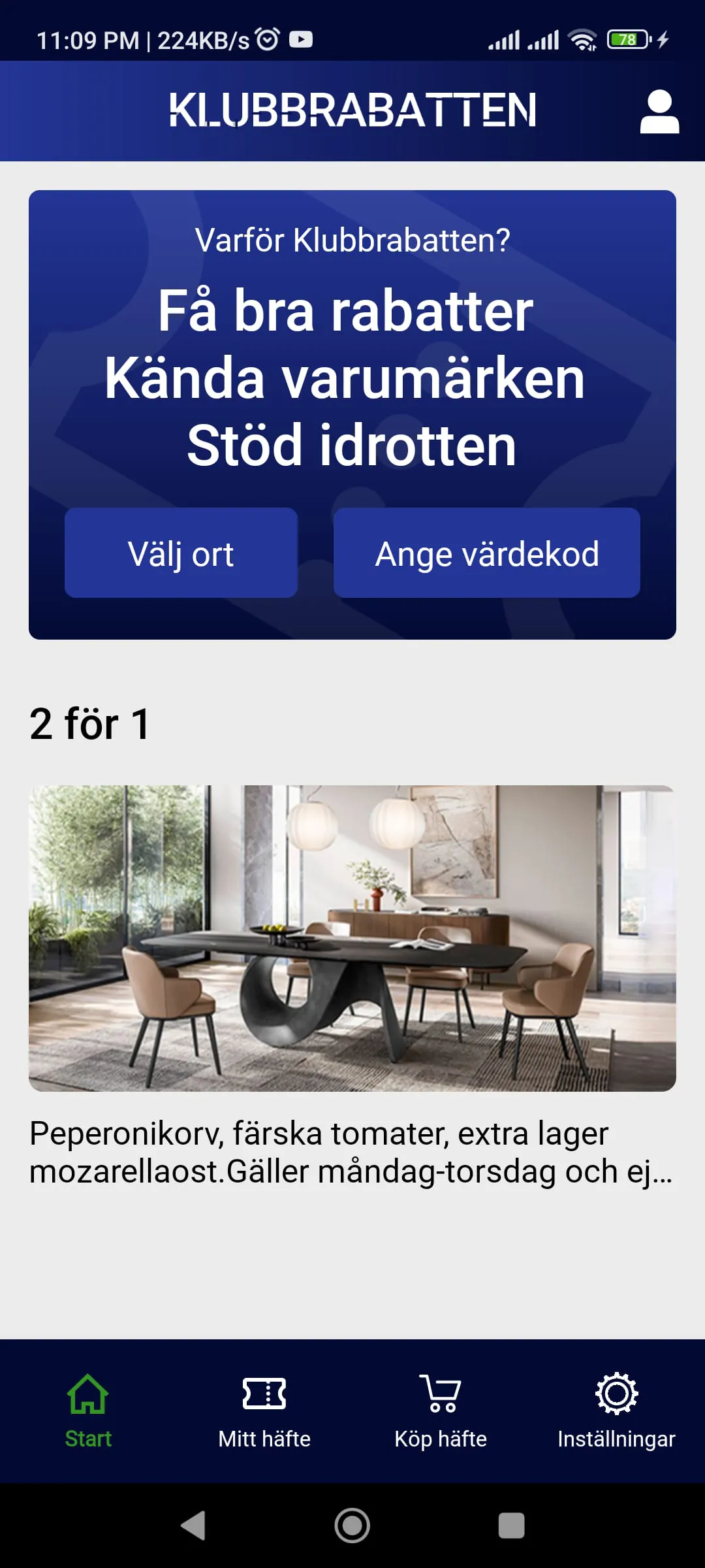 Klubbrabatten Nordic