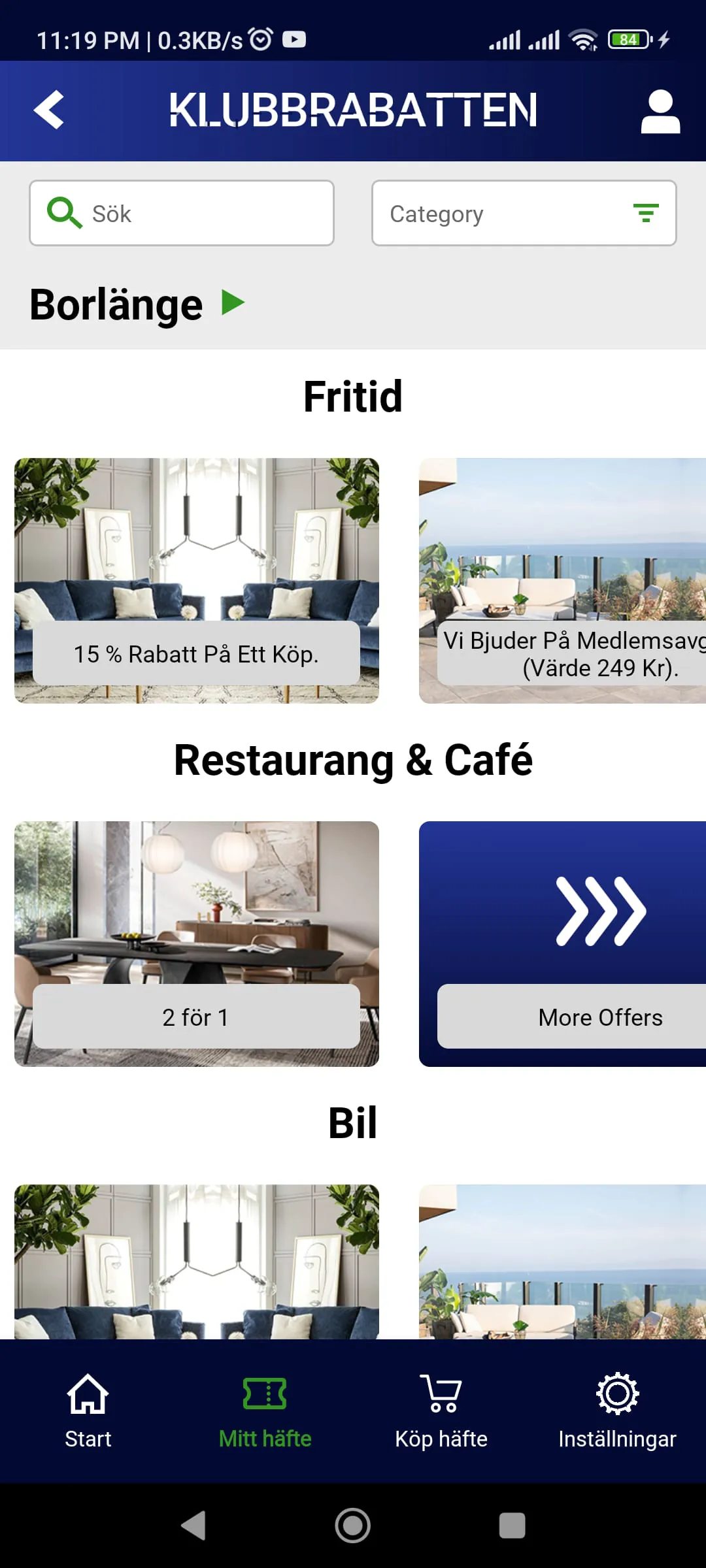 Klubbrabatten Nordic