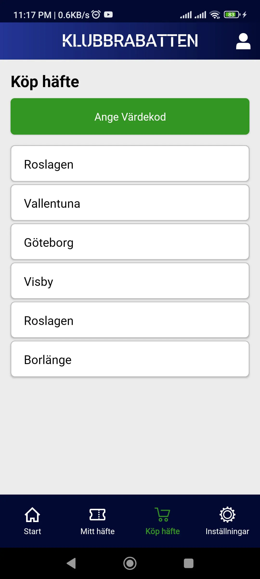 Klubbrabatten Nordic