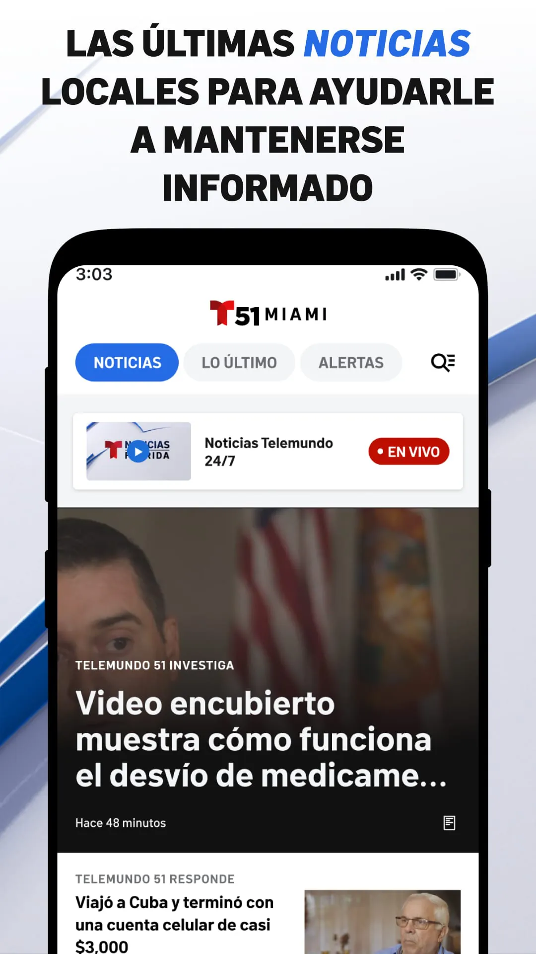 Telemundo 51 Miami: Noticias