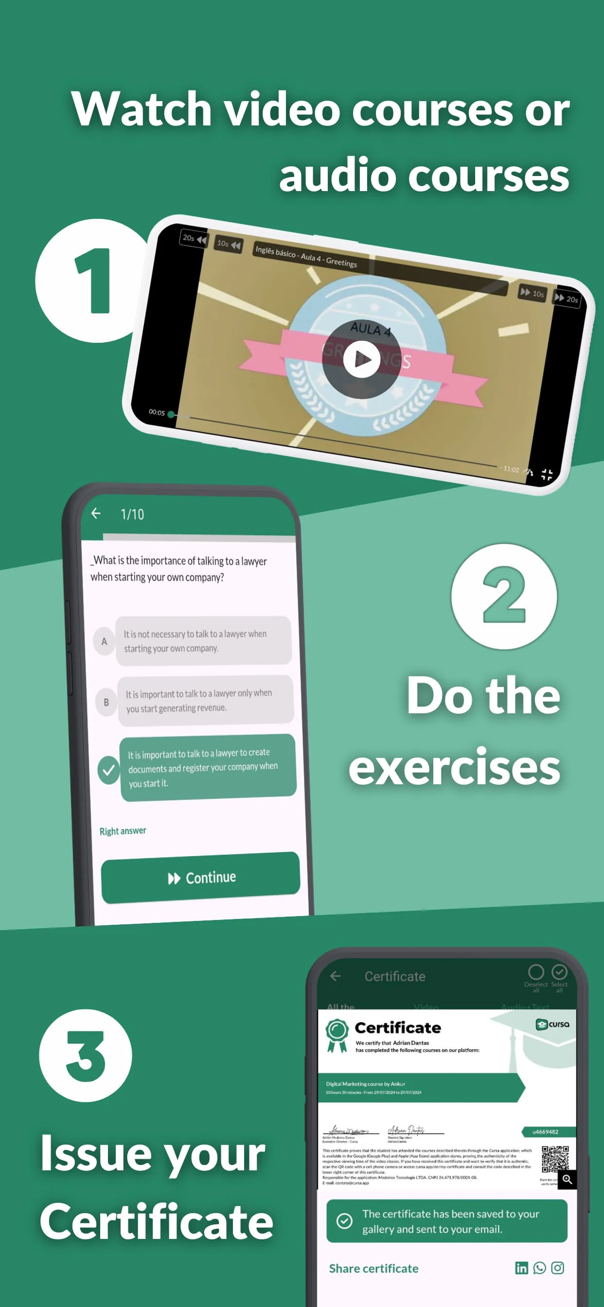 Cursa - Online courses