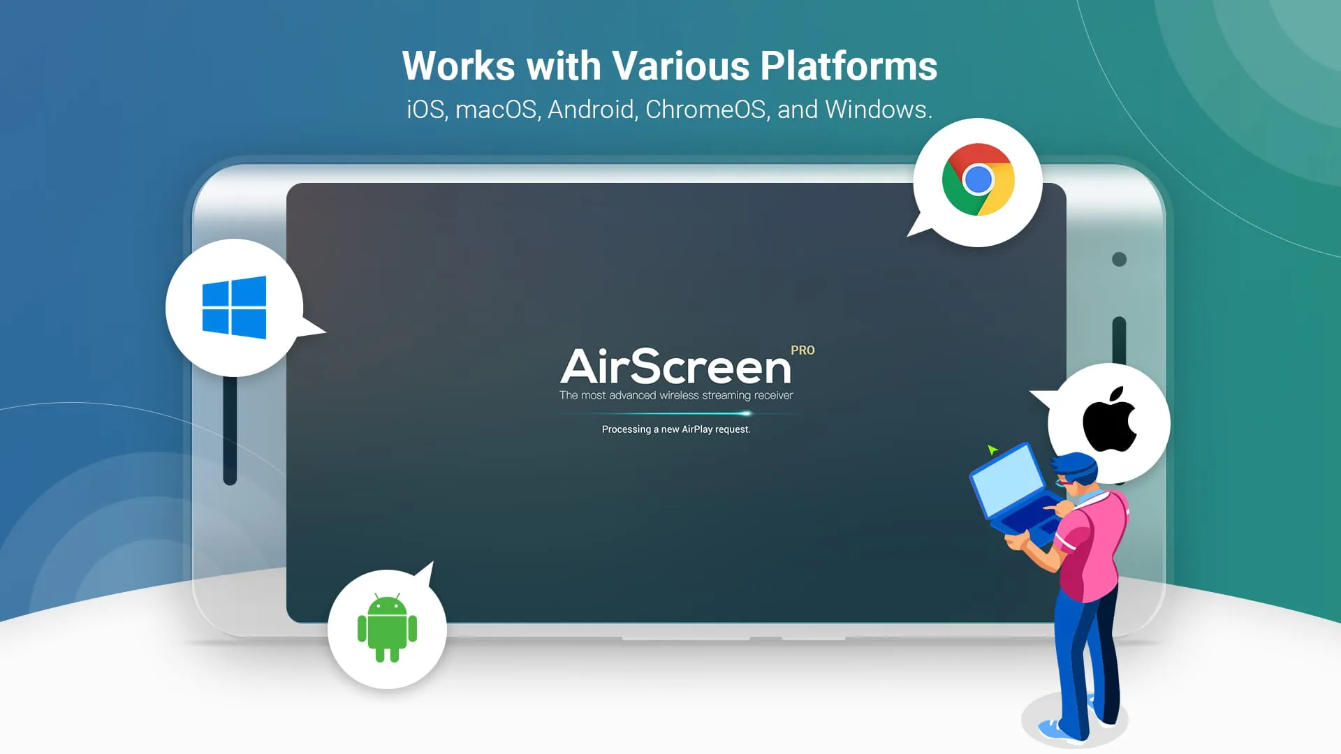 AirScreen - AirPlay & Cast