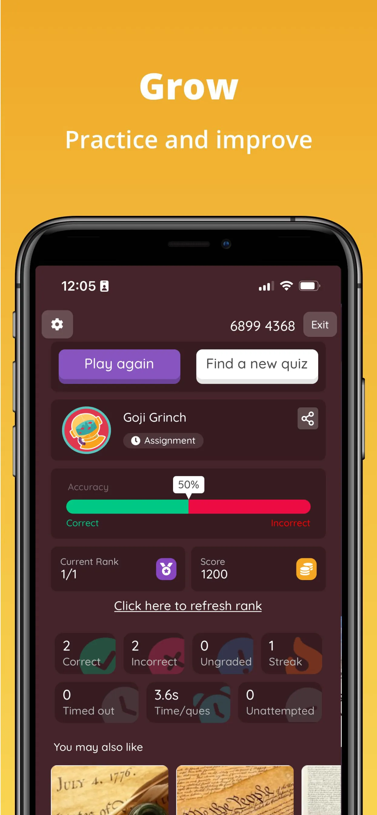 Quizizz: Play to learn