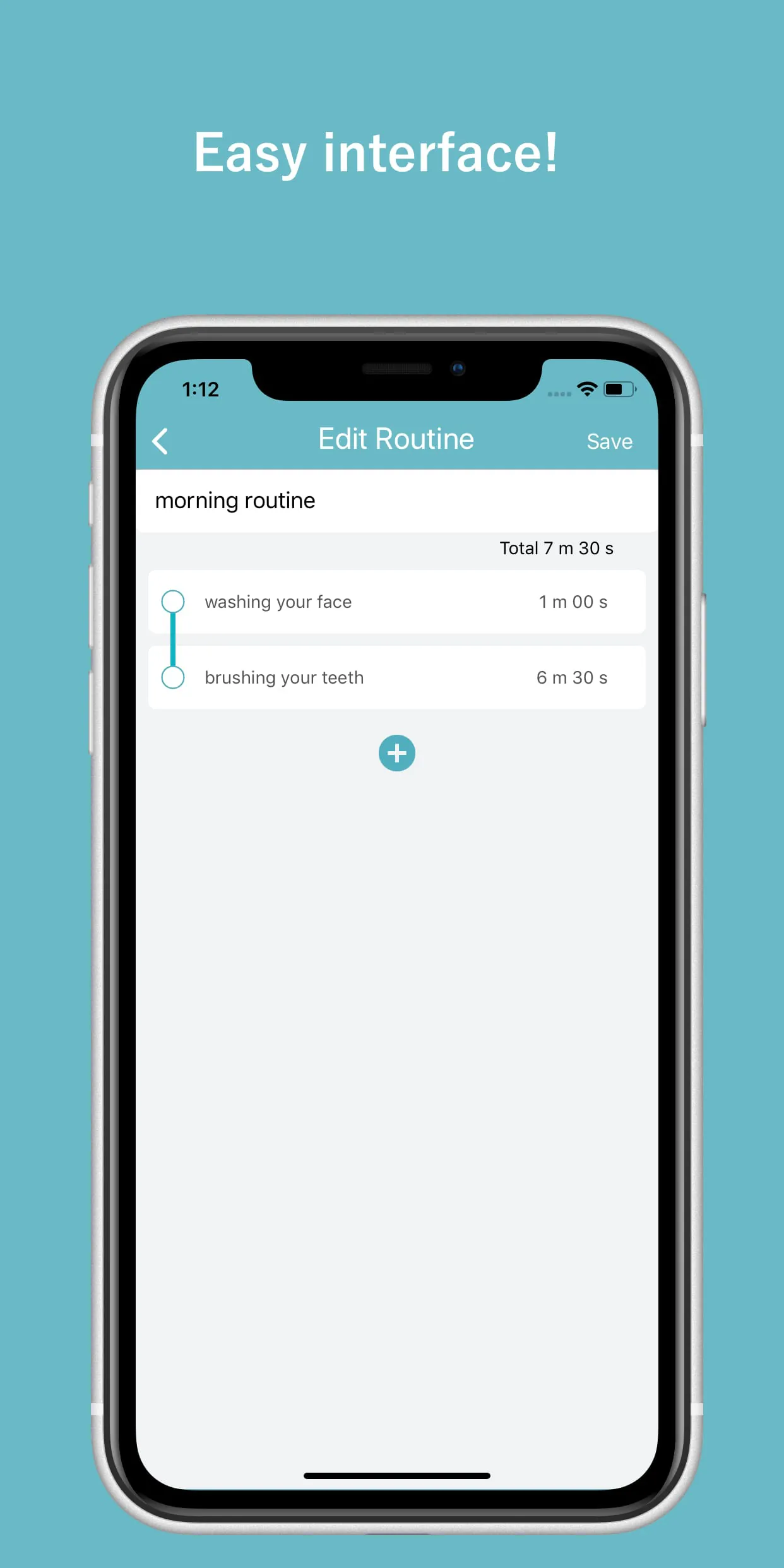 Routine Timer -managing tasks-