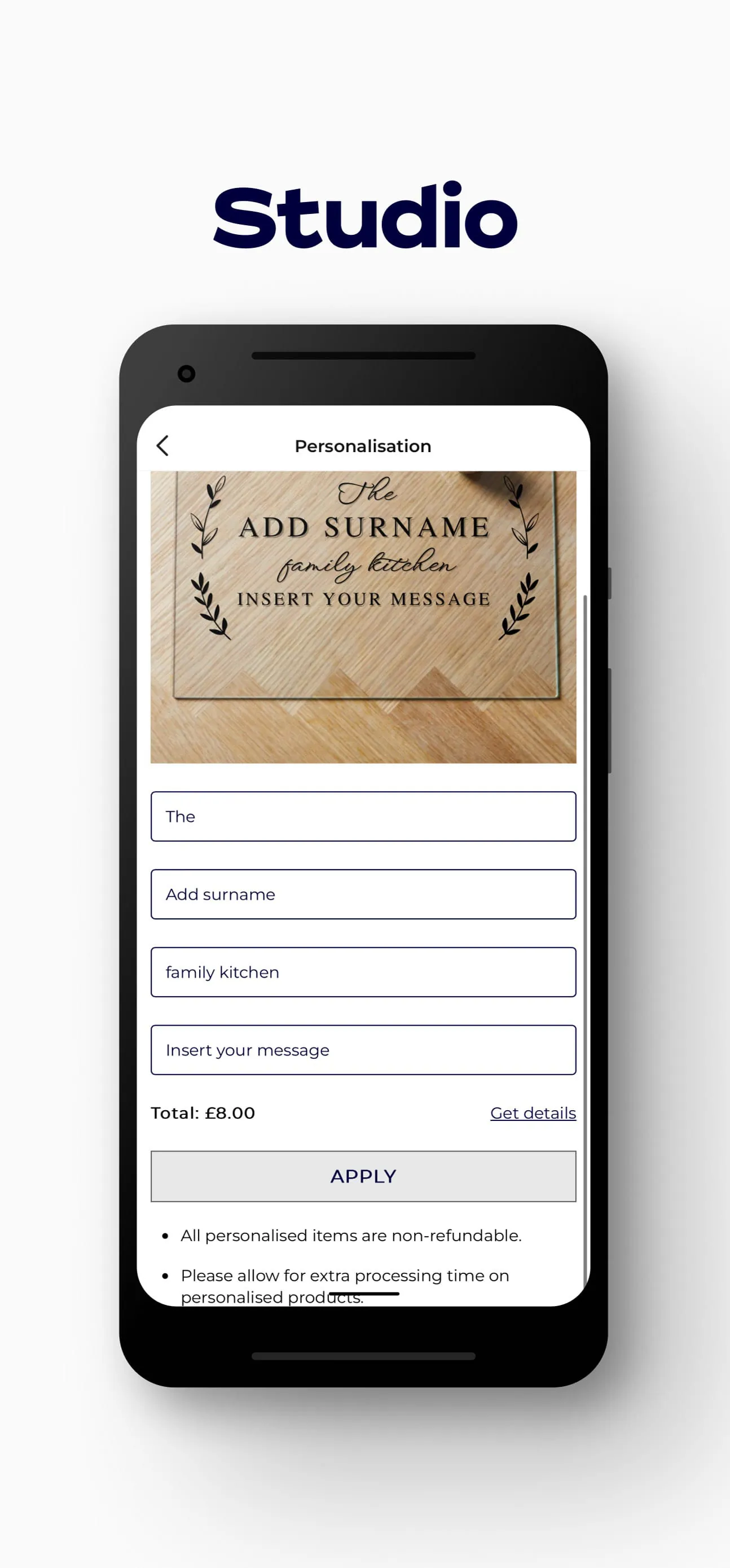 Studio: Value Shopping Online