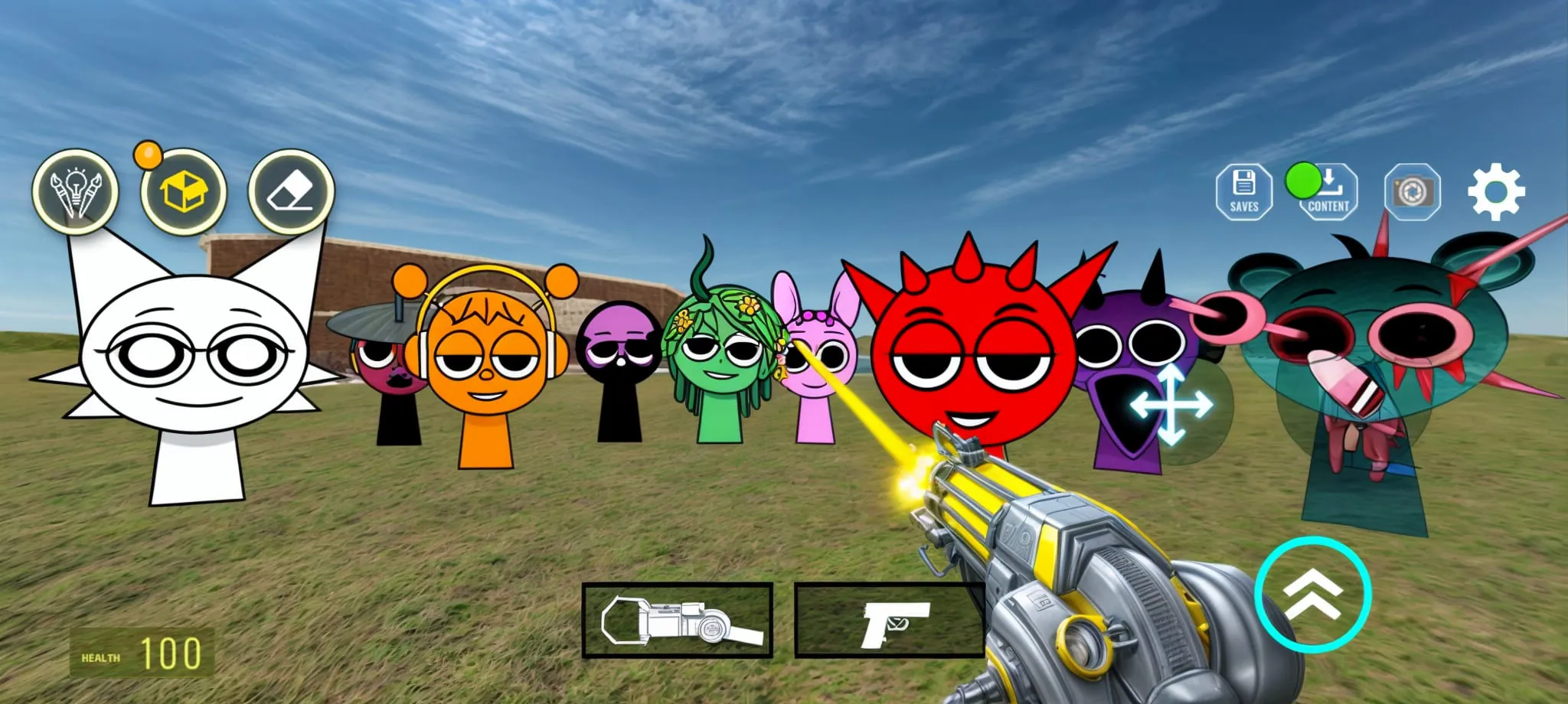 Nextbots In Playground mod