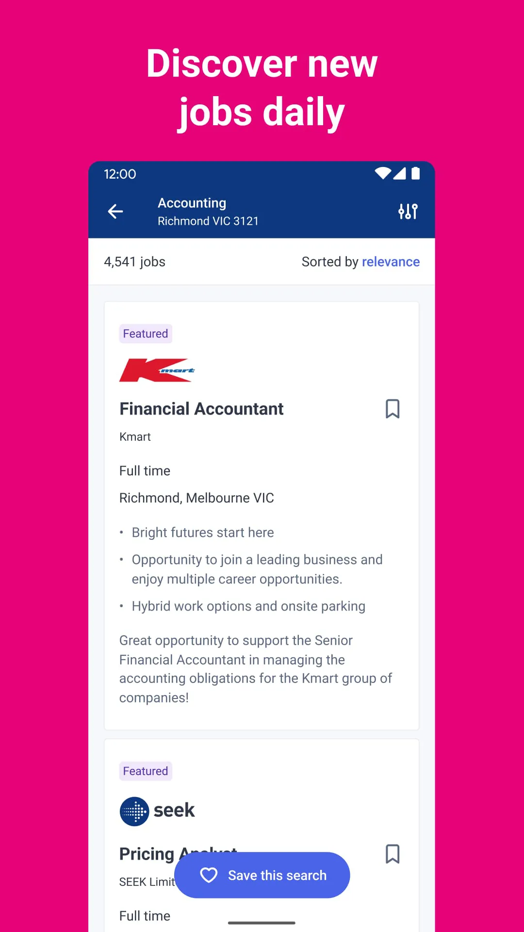 SEEK Jobs & Employment