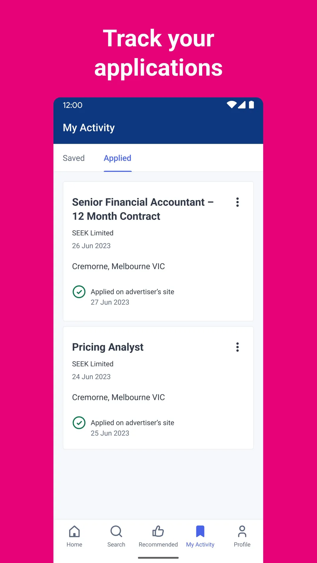 SEEK Jobs & Employment