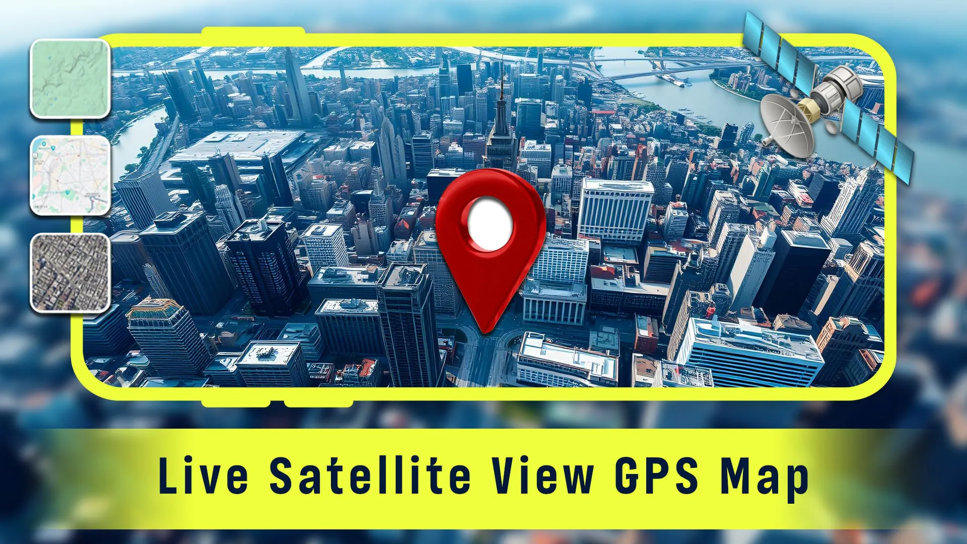 Live Satellite View GPS Map