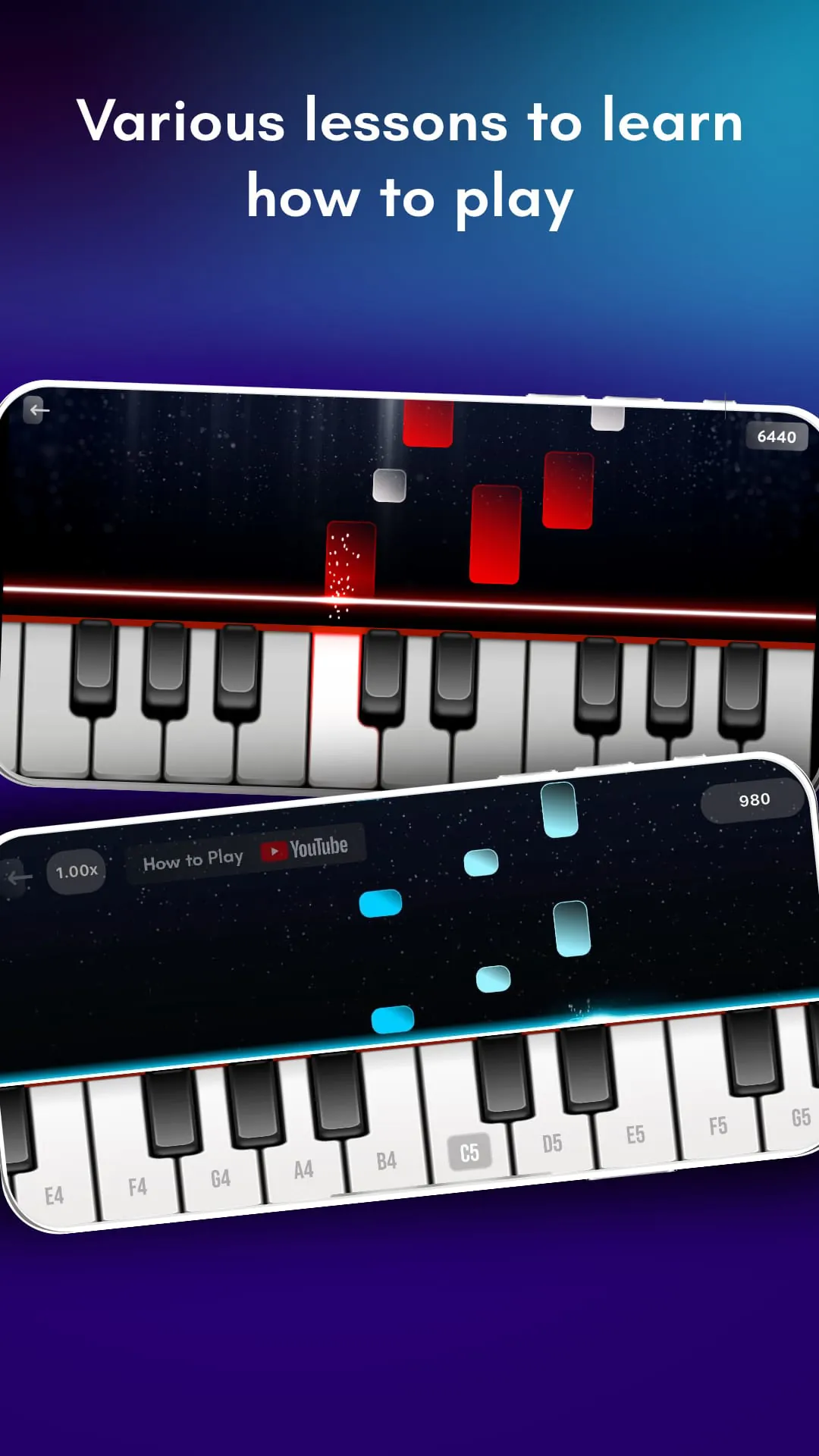 Real Piano electronic keyboard