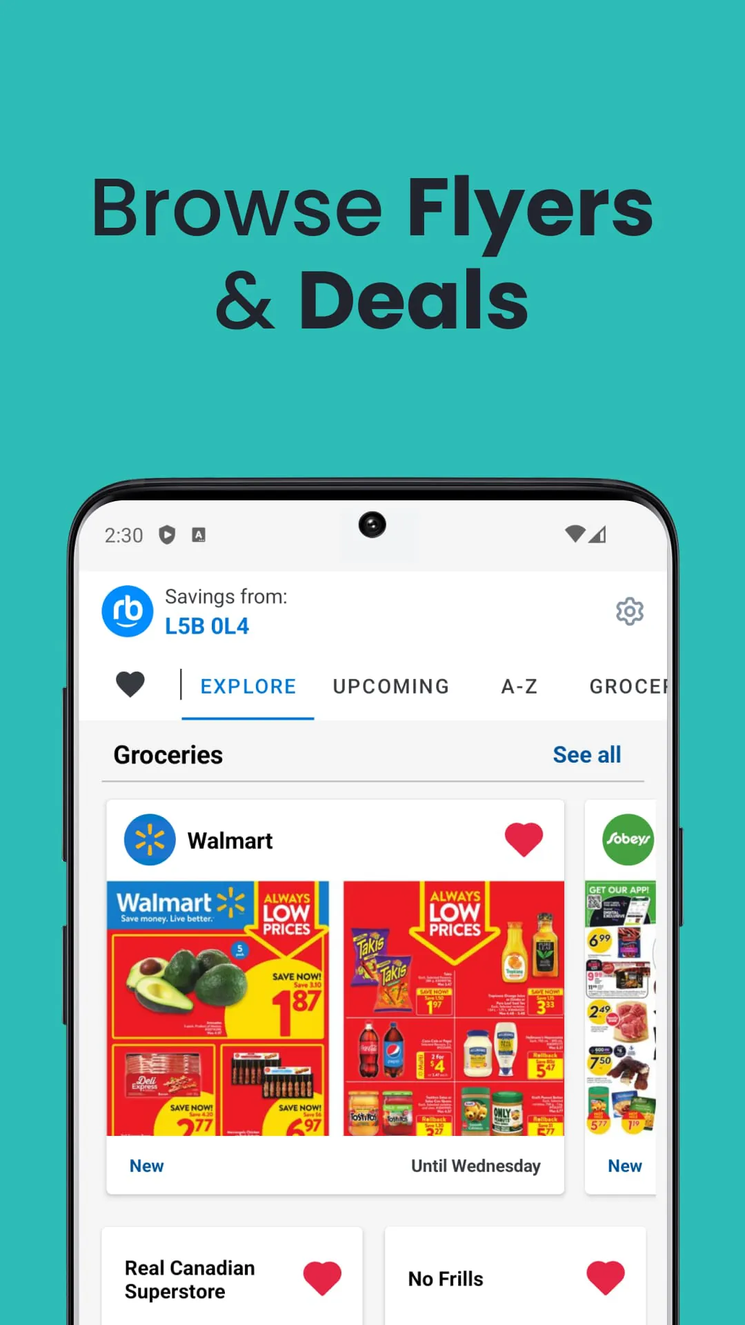 reebee: Flyers & Shopping List