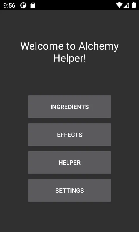 Skyrim Alchemy Helper