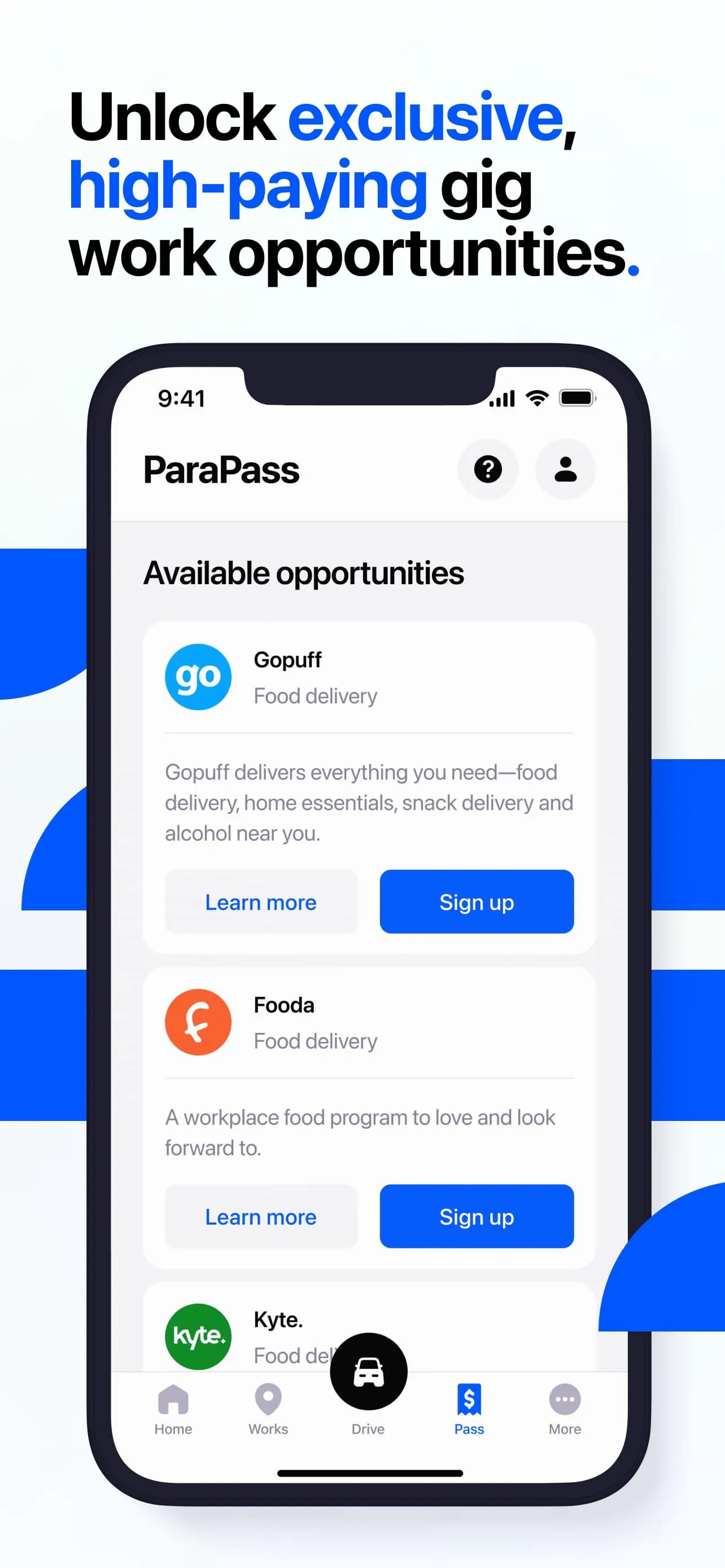 Para – Gig Drivers Earn More