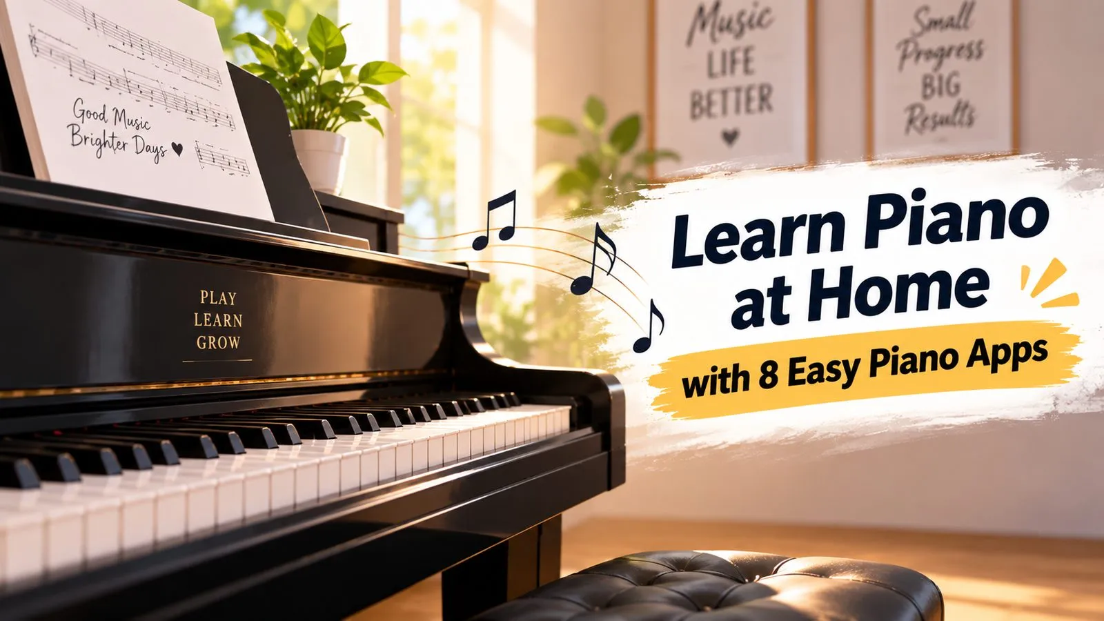 Learn Piano at Home with 8 Easy Piano Apps