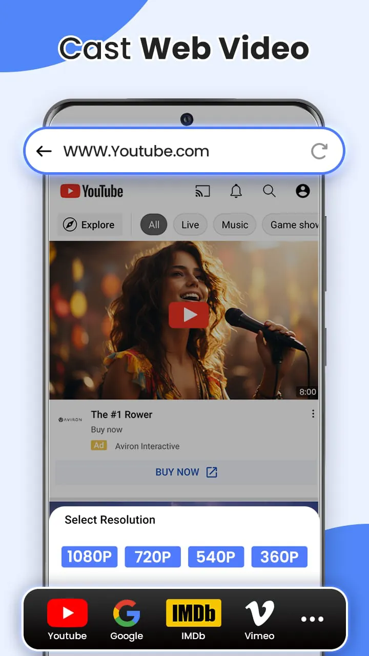 TV Cast: Anycast in smart view